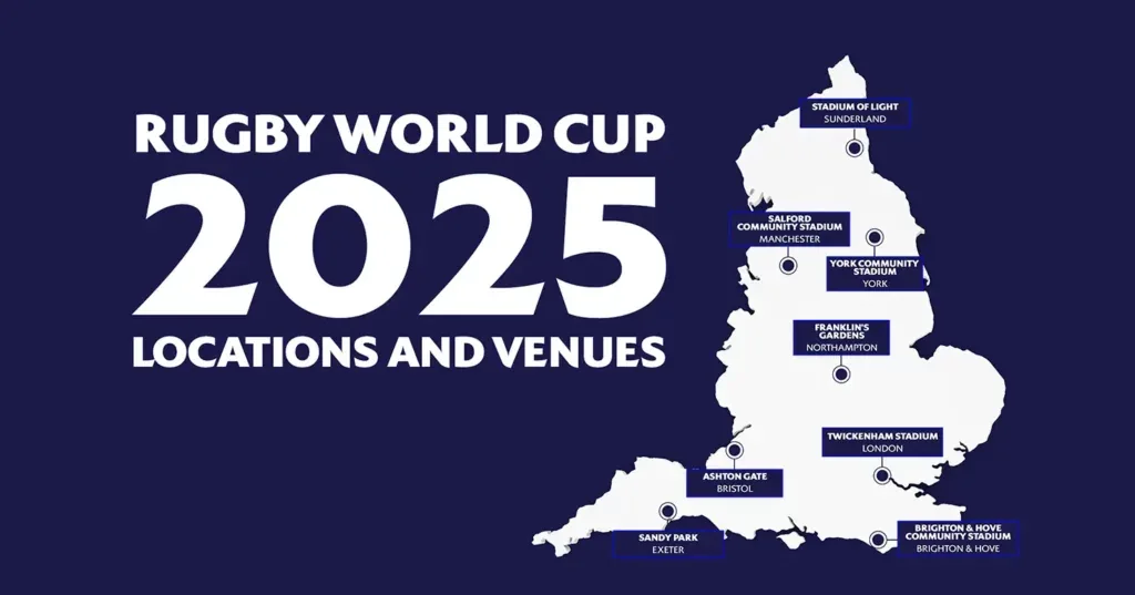 rugby world cup 2025 locations