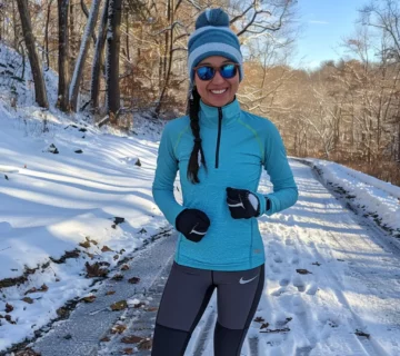 winter running gear