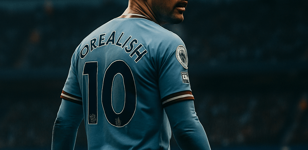 Jack Grealish Mid Game In Manchester Dearby