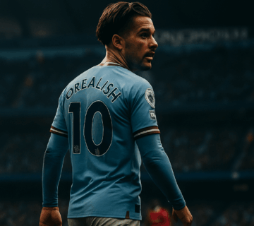 Jack Grealish Mid Game In Manchester Dearby